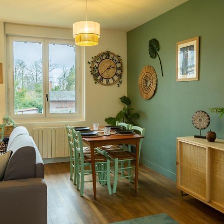 Suite Jungle - Jardin, Netflix Et Parking - Le Manoir Aux Pommes Orbec Exteriör bild