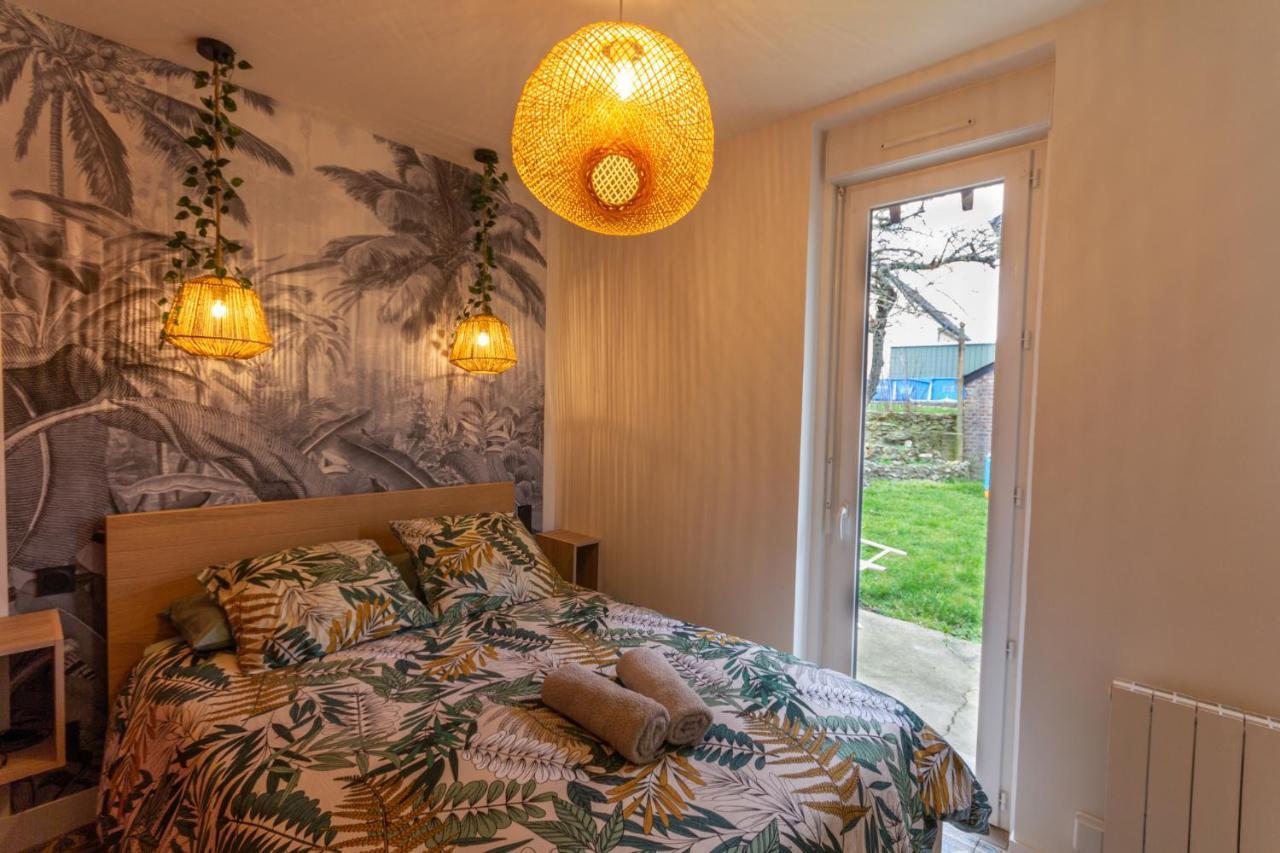 Suite Jungle - Jardin, Netflix Et Parking - Le Manoir Aux Pommes Orbec Exteriör bild