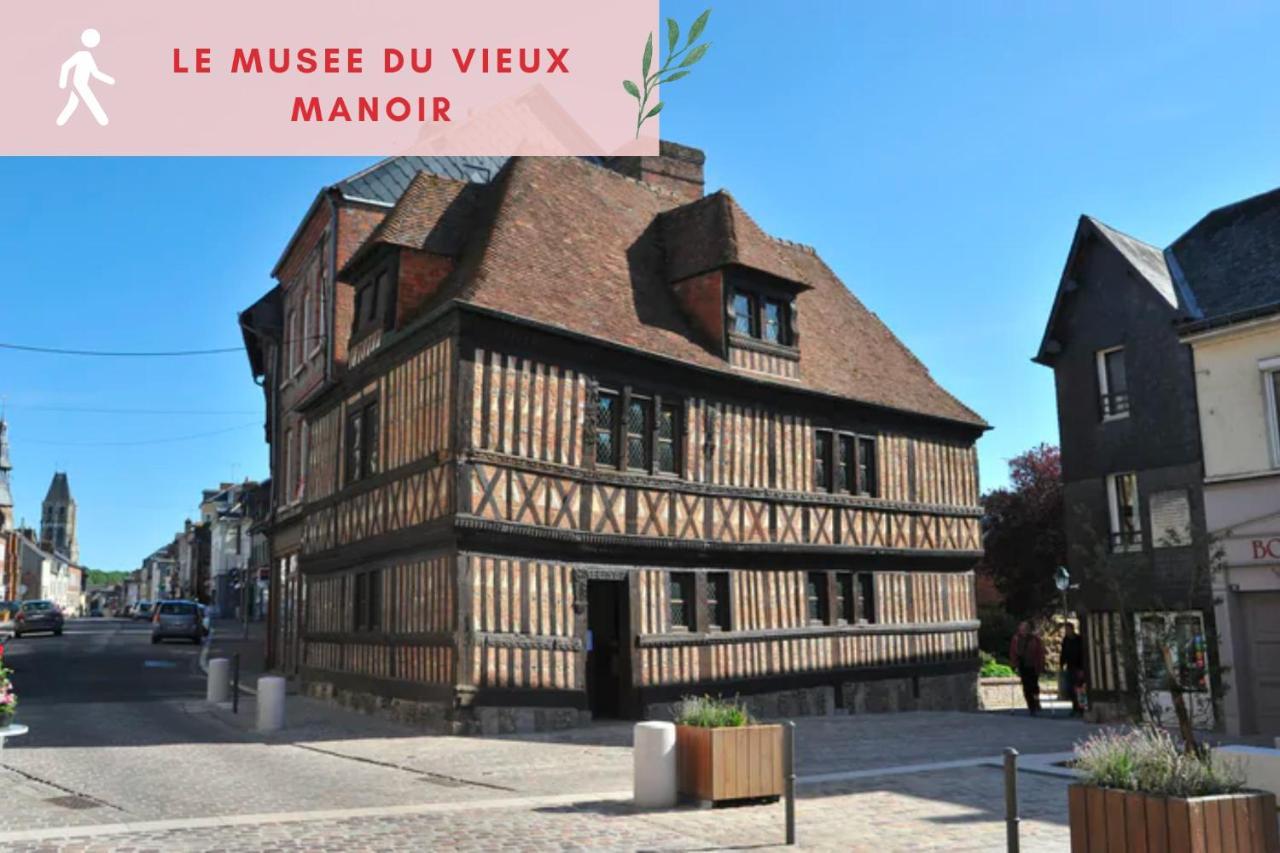 Suite Jungle - Jardin, Netflix Et Parking - Le Manoir Aux Pommes Orbec Exteriör bild