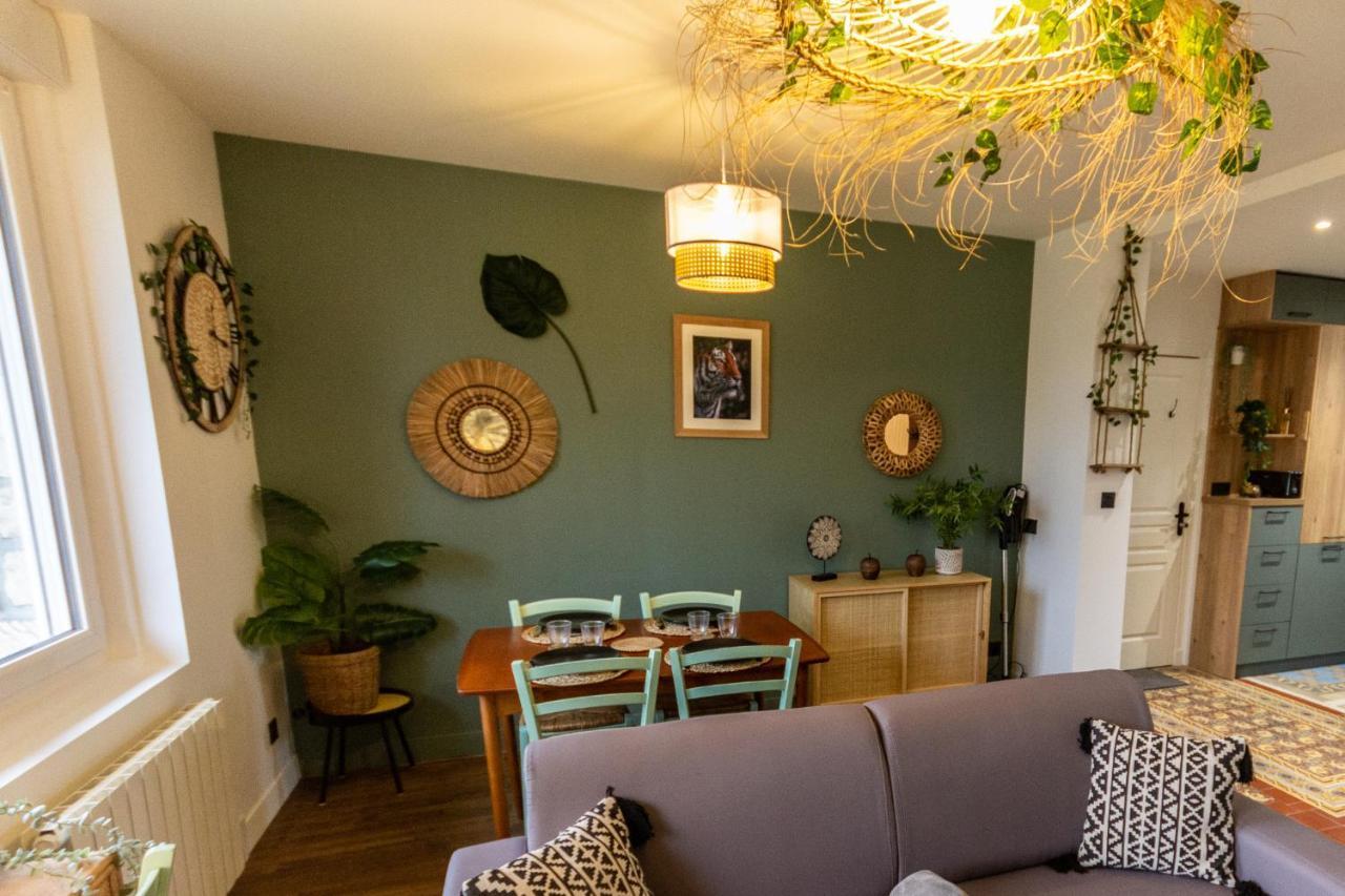 Suite Jungle - Jardin, Netflix Et Parking - Le Manoir Aux Pommes Orbec Exteriör bild